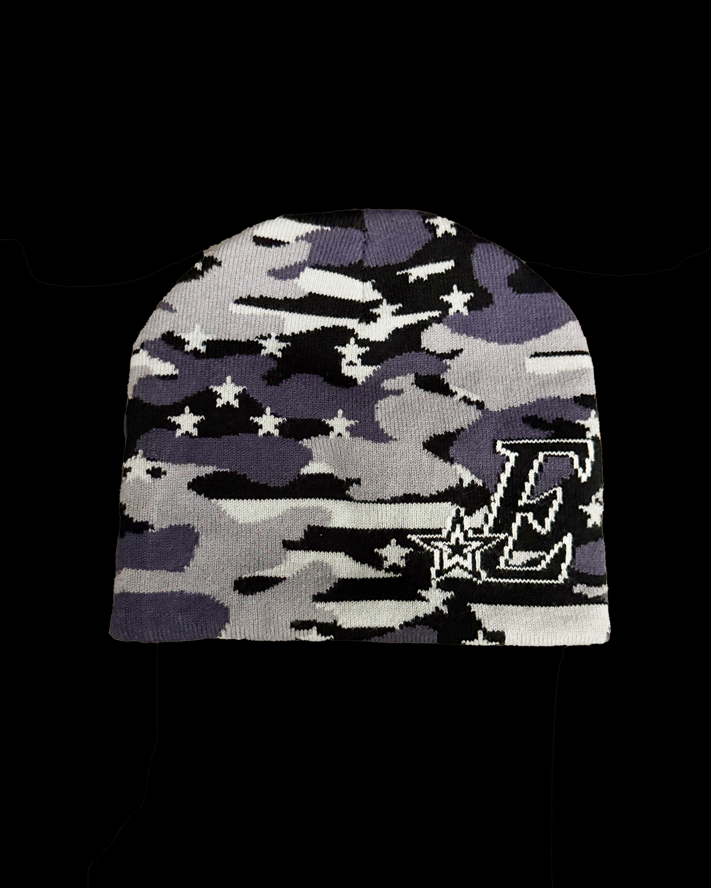 'Elias Camo' Knit Beanie
