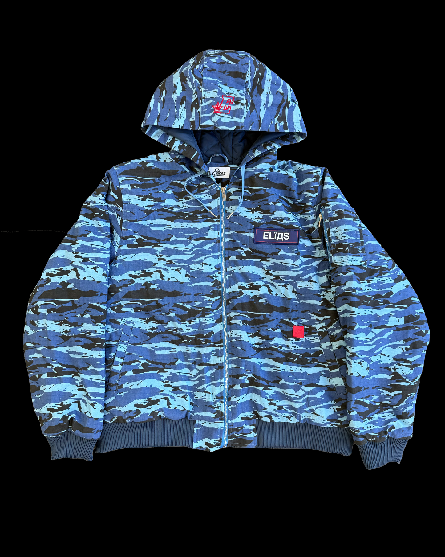 'POLICE CAMO' Ripstop Bomber
