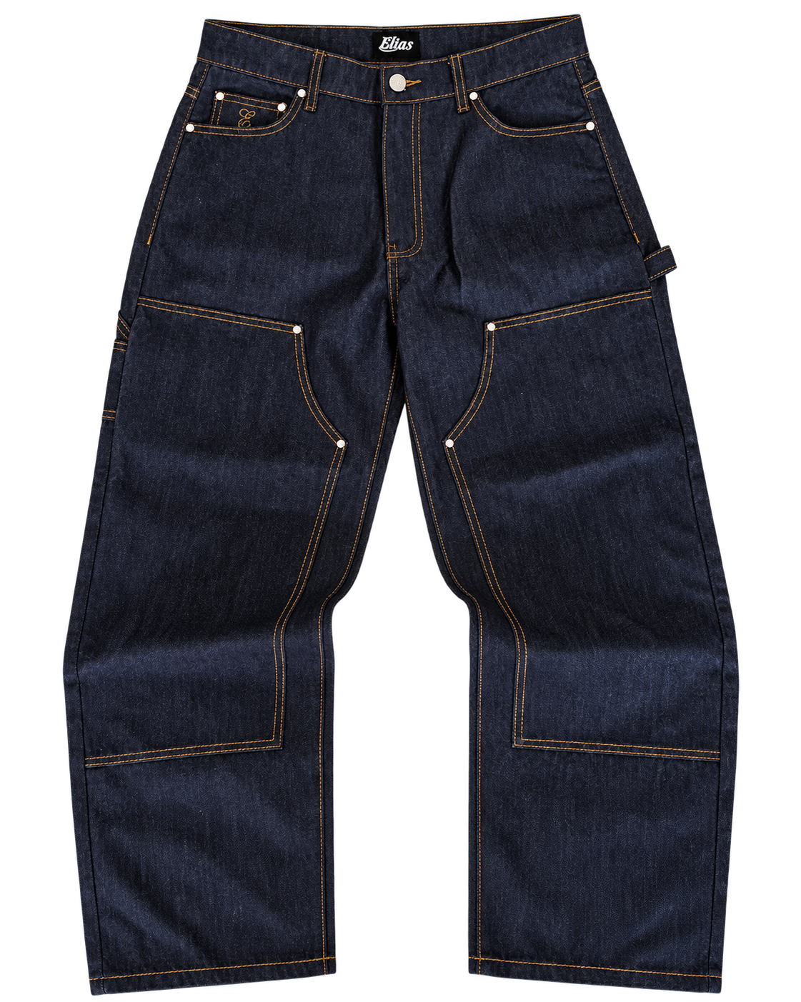 DOUBLEKNEE ELIAS JEANS - RAW INDIGO