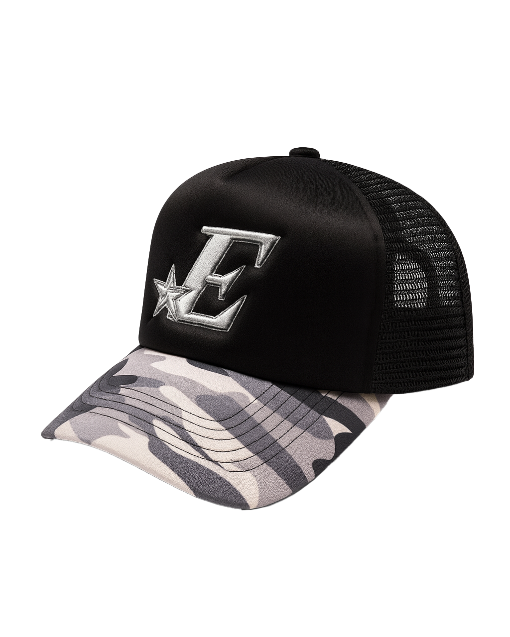 E Logo Trucker - URBAN CAMO