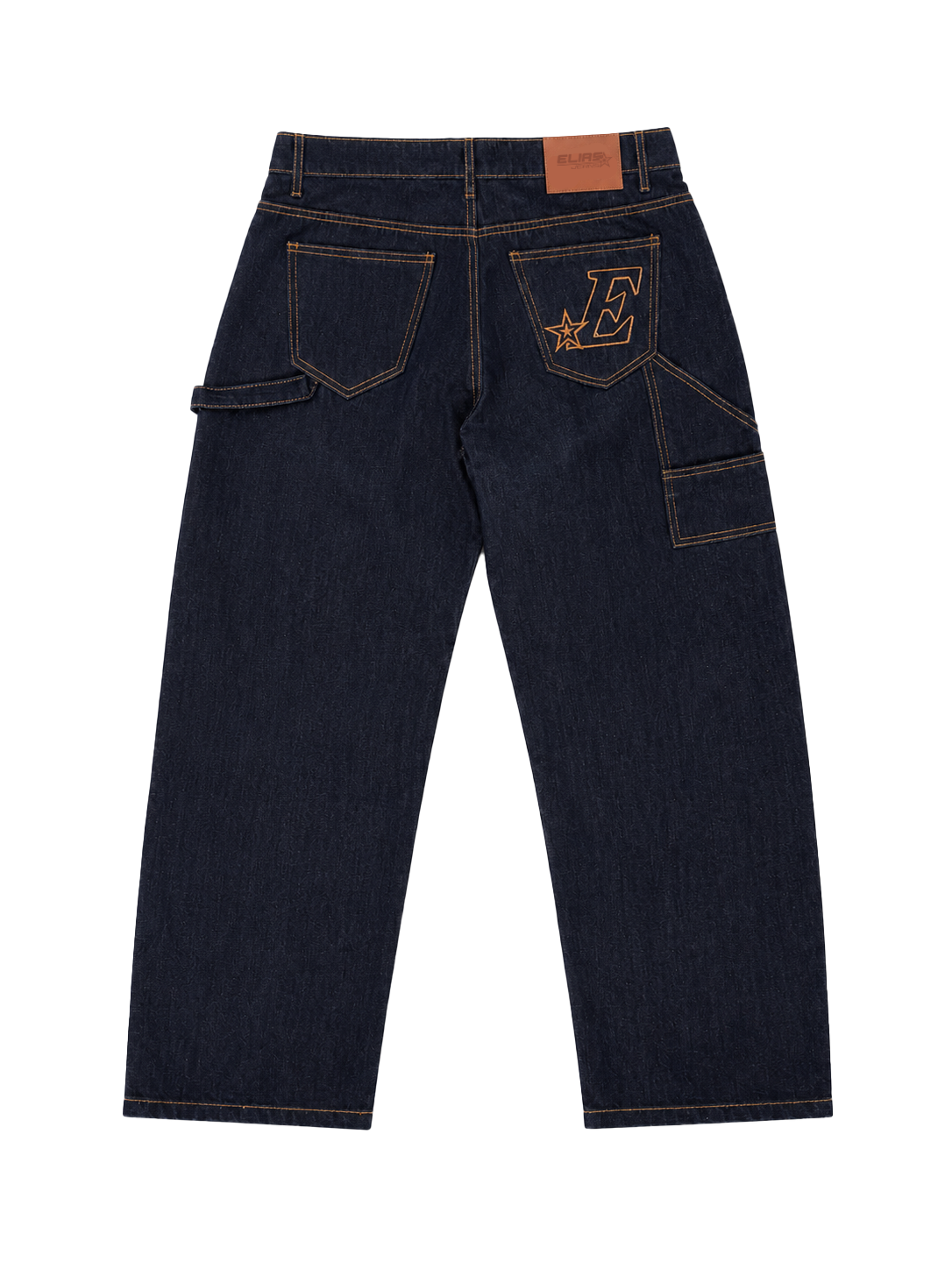 DOUBLEKNEE ELIAS JEANS - RAW INDIGO