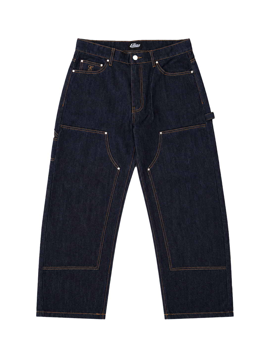 DOUBLEKNEE ELIAS JEANS - RAW INDIGO