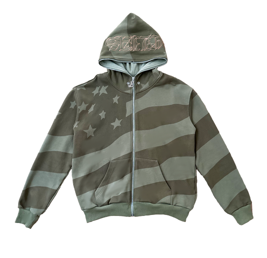 'Banner' Full-Zip - "BEN FRANKLIN"