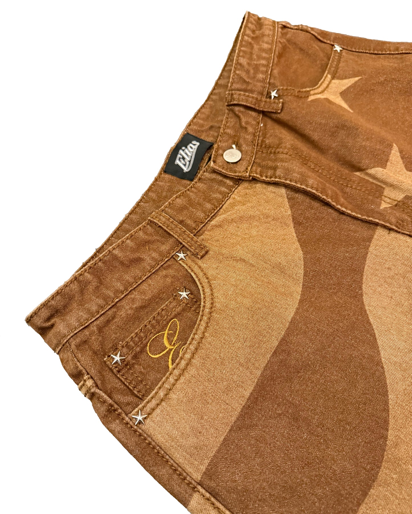 'BANNER' Elias Jeans - Rust Brown