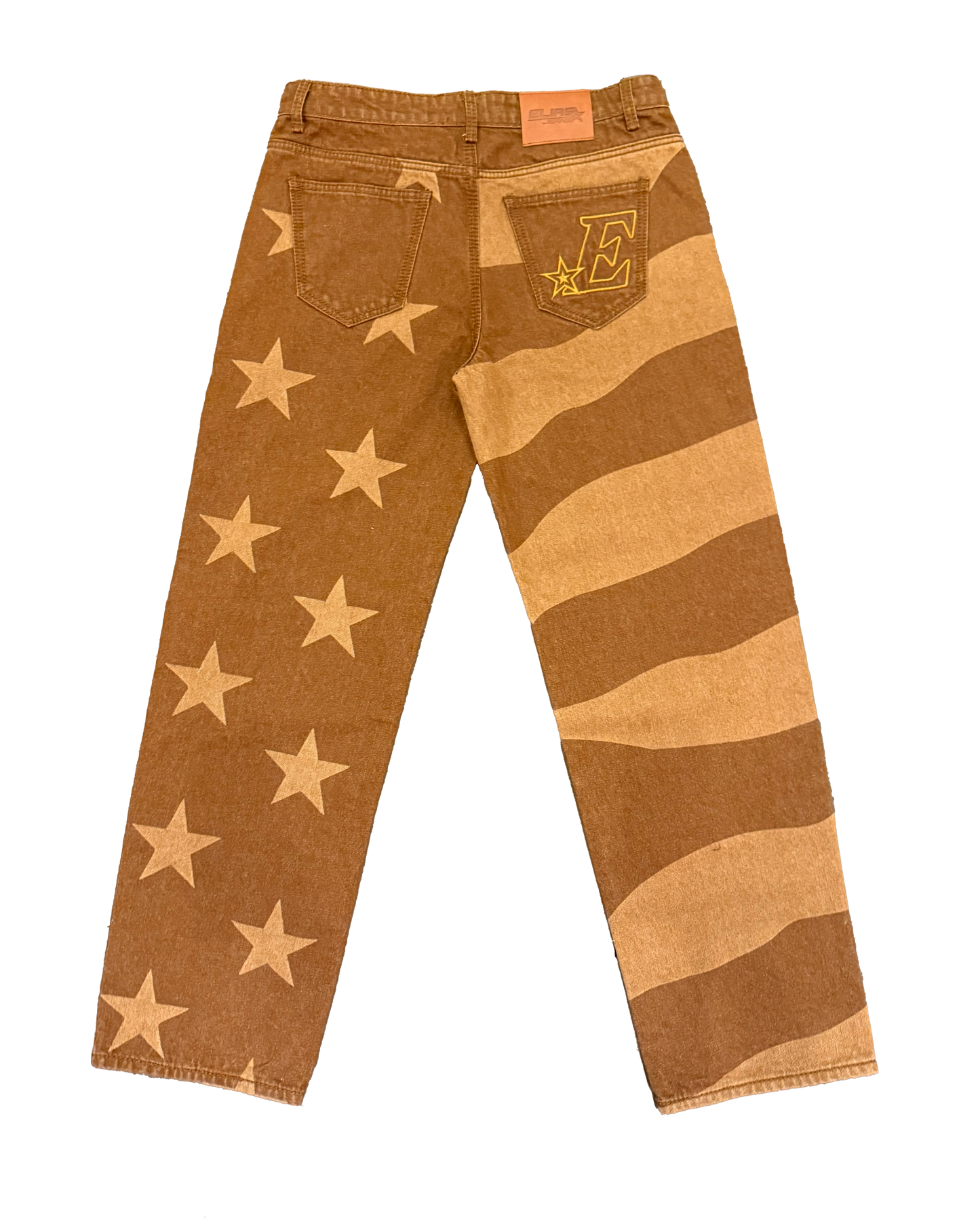 'BANNER' Elias Jeans - Rust Brown