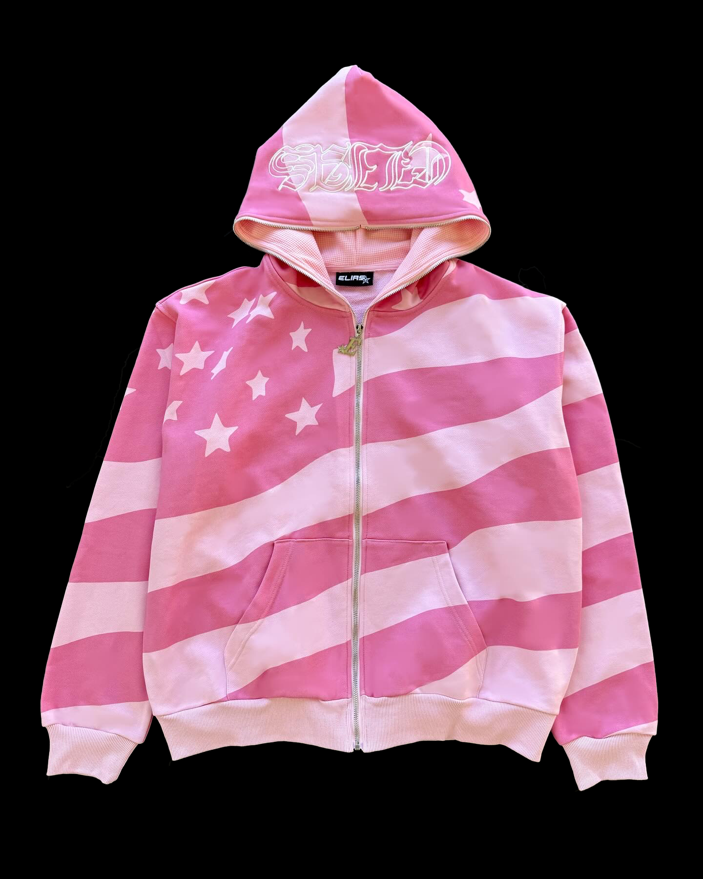 'BANNER' Full-Zip - Pink