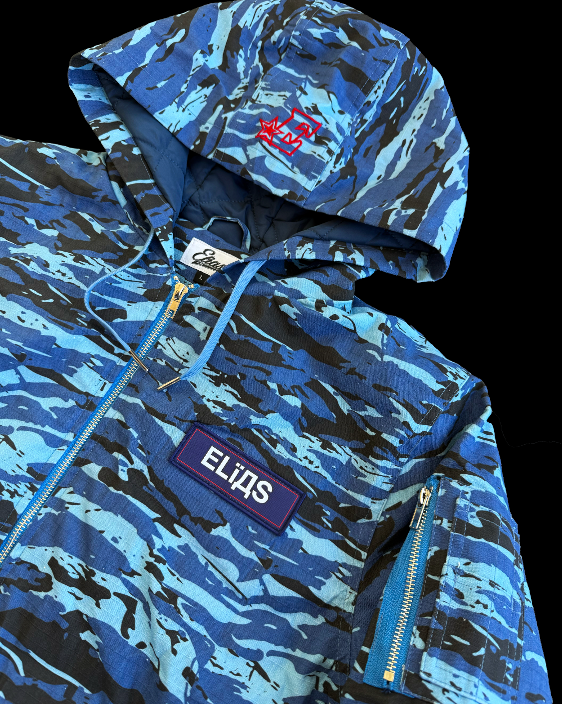 'POLICE CAMO' Ripstop Bomber