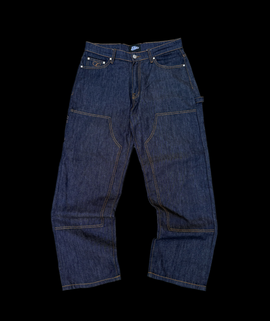 DOUBLEKNEE ELIAS JEANS - RAW INDIGO